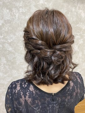 ランプ(Lamp.) こなれ感◇ハーフアップ