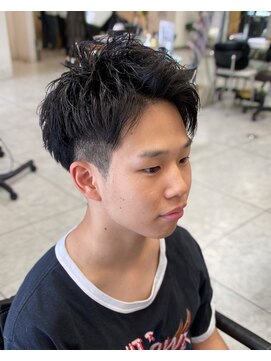 にしはら 美容室 望月指名限定【スパイキーショート】