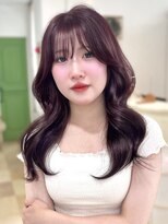 ルフェリ(Lufeli)&nbsp;【Lufeli】いとうりお　ワインレッド/ラベンダー/髪質改善/20代