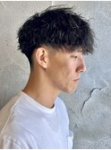 ツイストスパイラルパーマメンズパーマメンズマッシュ群馬高崎