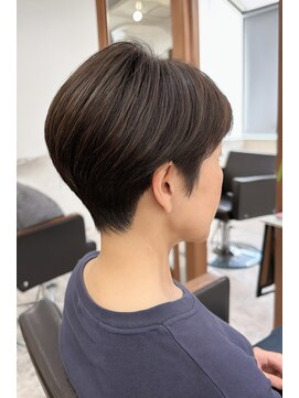 ハロヘアー(halo hair) ベリショ一歩手前！ハンサムショート