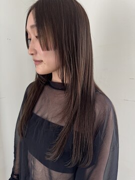 プロス(Pros) 表参道/ブリーチなし／レイヤーカット/ヘアセット