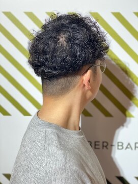 バーバーバー 四谷(BARBER-BAR) ビジネス爽やかソフトスペインカール