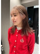 ミリム 栄矢場町店(MIRiM) 【栄矢場町】ルーツカラーで魅せる抜け感ヘア