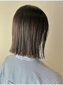 大人可愛いミニボブ◎30代40代前下がり×くびれで小顔効果