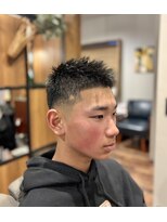 フクオカバーバープレイス(FUKUOKA BARBER PLACE)&nbsp;スポーツ刈り（ショートフェード）