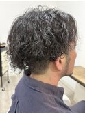 ツイストスパイラル×ツーブロックパーマ