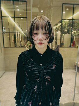 ベック(BECK) レイヤーボブ/デザインカラー/ハイトーン