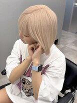 ローレン(Lolen.)&nbsp;相性◎ ボブとブリーチカラー