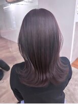モアナ バイ ヘッドライト 松山(Moana by HEADLIGHT)&nbsp;Moana【松山】#レイヤーカット#バイオレット#小顔魅せヘア