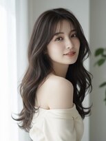 ヘアーメイク ライズ 西田辺店(Hair make rise;)&nbsp;大人可愛い20代30代40代ロングレイヤーグレージュ