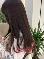 タイドヘアー 茨木2号店(TIDE HAIR)&nbsp;裾カラー