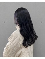 フルール(fleur) 暗髪×ネイビー