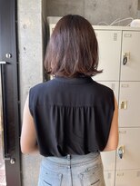 エインアンリー 明治神宮前(AIN.ANLY.)&nbsp;ボブワンカールパーマ、ニュアンスパーマ、ボブゆるめパーマ