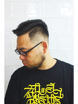 メリケンバーバーショップ フクオカ(MERICAN BARBERSHOP FUK) クラウドマッシュテクノセミウェットワイルドツーブロック62