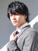 好感度アップ　簡単1分スタイリング　ビジネスマン　スーツ