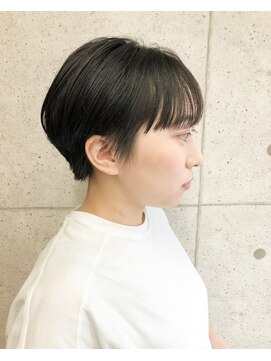 ア セカンド 清藤美容室第弐號(a sekand) [a sekand]コンパクトなマッシュショートスタイル