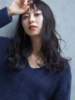 アトリエ フェム(atelier.fem)&nbsp;atelier.fem　ツヤ感ダークアッシュラベンダーウェーブ