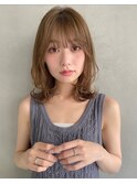 Ameri 大人モテミディ ベージュ イルミナカラー 【新宿】