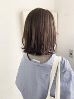 キャンバス バイ ネオリーブ 横浜西口(Canvas by neo.)&nbsp;ぱつっと切りっぱなしボブレイヤー ベージュ【sk】