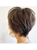 ナチュラルウェーブショート