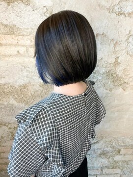 フロール 上大岡(Flor) 【Flor上大岡】*インナーカラー+ネイビー×アッシュ*