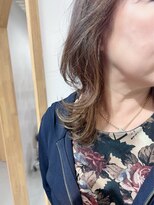 ムク(muku)&nbsp;白髪ぼかしインナーハイライト