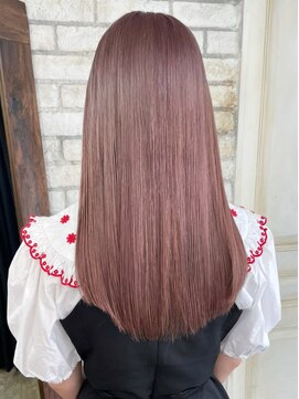 アルバム 渋谷パルコ(ALBUM) ミルクティーピンクロング_チェリーブラウンフェミニン_ba401801