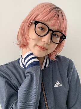 ルル 表参道(lulu.) ペールピンクカラー/暖色カラー