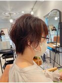 ゆるふわショートパーマ