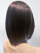 美容室フルール&nbsp;20代30代40代大人可愛い髪質改善カラーショコラアッシュ肩ライン