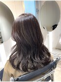 〈宮本〉ミディアムレイヤー×オリーブベージュ