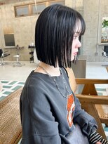 ノエ(noe) 切りっぱなしボブ