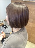 マットベージュボブ