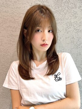 ロンド アンブル 四条烏丸(Lond ambre) 【Lond ambre】五島巨幹 くびれヘア/レイヤー/韓国ヘア/前髪T