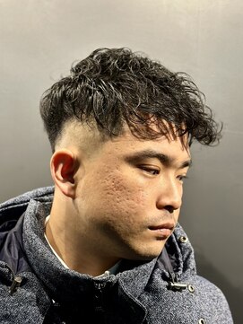 銀座 シノ 本店(shino) <理容室>メンズパーマ　スペインカール　スパイラルパーマ