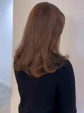 メゾンアクア 表参道(Maison ACQUA) ☆ブリーチなし透明感カラー オリーブベージュ ダブルカラー