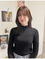 ツナグ(tsunagu) ポイントレイヤーのセミロング