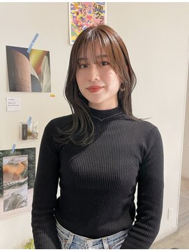 ツナグ(tsunagu) ポイントレイヤーのセミロング