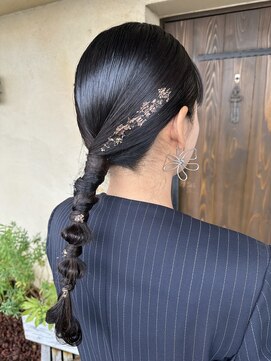 フィオーレヘアミューズ(FIORE hair muse) タイトあみおろし