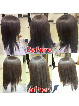 ヘアーデザイン アール(Hair Design aR) 2024.6.9　美神縮毛矯正