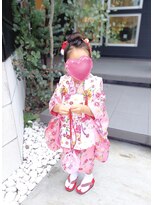 モアナ 逗子(MOANA)&nbsp;七五三3歳♪ヘアセット着付け承ります☆