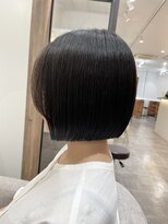 シアアルン 新小岩店(SHEER alun)&nbsp;切りっぱなしワンレングスボブ/SHEERalun新小岩店