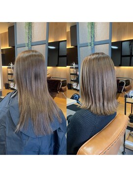 ナチュラル 古川店(Natural) 古川　大崎市　縮毛矯正　髪質改善　トリートメント　艶髪カラー