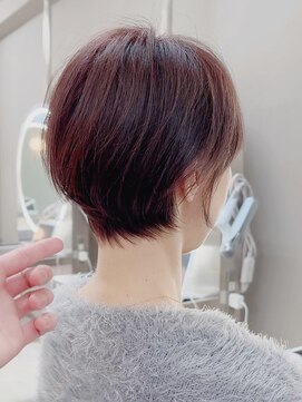 アイドットプラスサッポロ 札幌(i.+SAPPORO) 似合わせカットフェミニンショートメルティカラー髪質改善