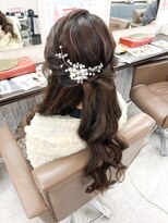 セットサロン ベル(Belle)&nbsp;ハーフアップ