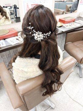 セットサロン ベル(Belle) ハーフアップ