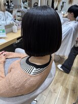 フィゼル あべのルシアス店(Aujua fizelle)&nbsp;綺麗に収まるボブ