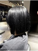 地毛風カラー×グレー