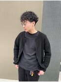 スパイラルパーマ